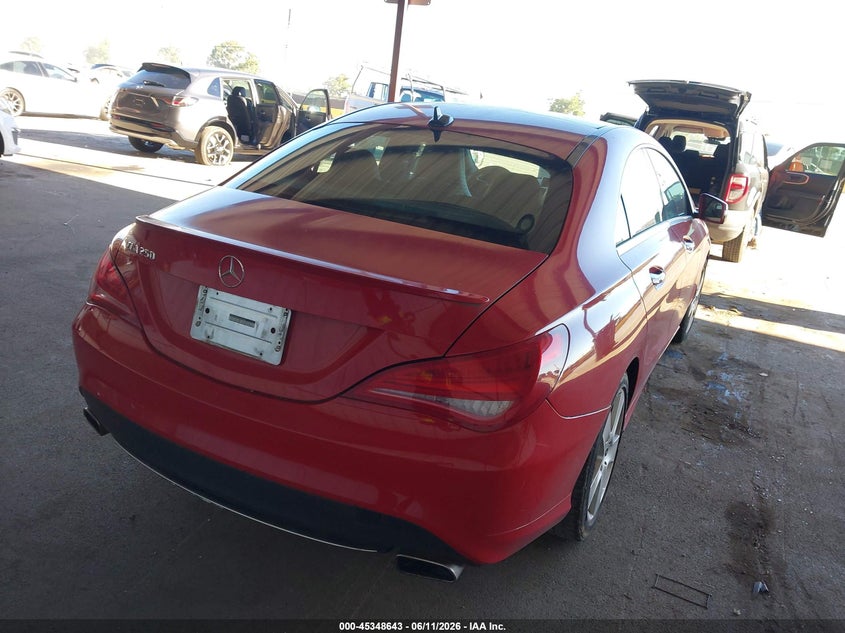 2015 Mercedes-benz Cla-klasse VIN WDDSJ4EB7FN228683 IAAI salvage auction — FRONT END, Salvage (California), sold $4,050 on 2026-07-09 (photo 4)