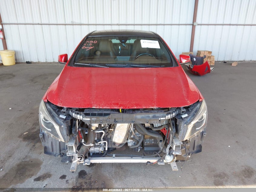 2015 Mercedes-benz Cla-klasse VIN WDDSJ4EB7FN228683 IAAI salvage auction — FRONT END, Salvage (California), sold $4,050 on 2026-07-09 (photo 6)