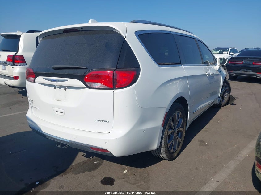 2018 Chrysler Pacifica VIN 2C4RC1GG8JR204267 IAAI salvage auction — FRONT END, Salvage Title, sold $3,700 on 2026-07-23 (photo 4)