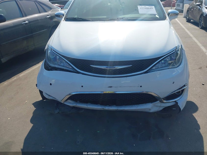 2018 Chrysler Pacifica VIN 2C4RC1GG8JR204267 IAAI salvage auction — FRONT END, Salvage Title, sold $3,700 on 2026-07-23 (photo 6)