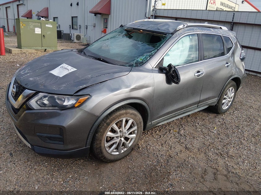 2017 Nissan Rogue VIN KNMAT2MTXHP546819 IAAI salvage auction — ROLLOVER, Salvage (Louisiana), sold $25 on 2026-07-29 (photo 2)