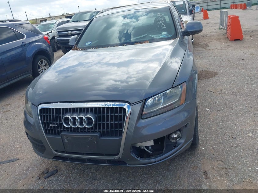 2012 Audi Q5 VIN WA1CFAFPXCA132990 IAAI salvage auction — NORMAL WEAR, Original (Texas), sold $750 on 2026-07-11 (photo 6)