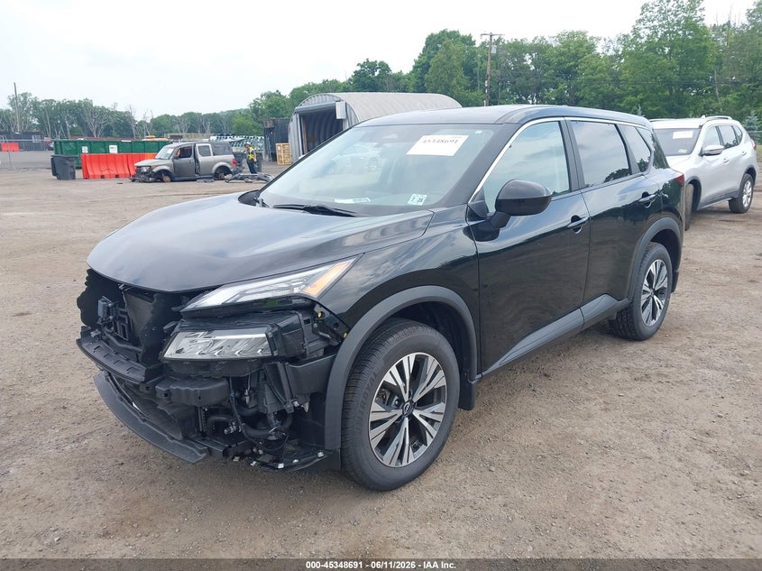 2023 Nissan Rogue VIN 5N1BT3BB3PC857210 IAAI salvage auction — FRONT END, Salvage Title, sold $6,200 on 2026-07-24 (photo 2)