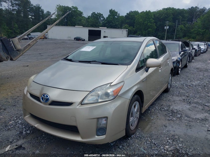 2010 Toyota Prius VIN JTDKN3DU7A0030008 IAAI salvage auction — NORMAL WEAR, Clear (Georgia), sold $825 on 2026-07-21 (photo 2)