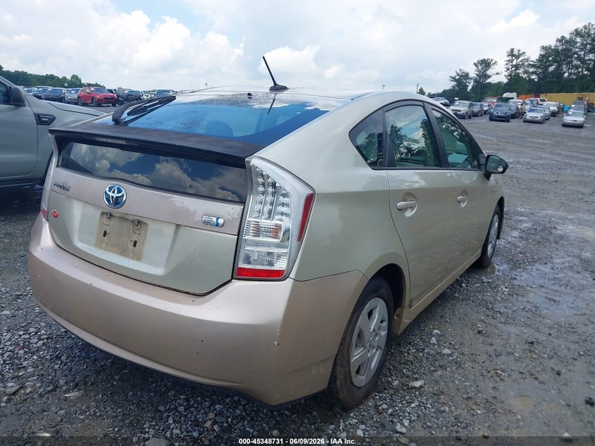 2010 Toyota Prius VIN JTDKN3DU7A0030008 IAAI salvage auction — NORMAL WEAR, Clear (Georgia), sold $825 on 2026-07-21 (photo 4)