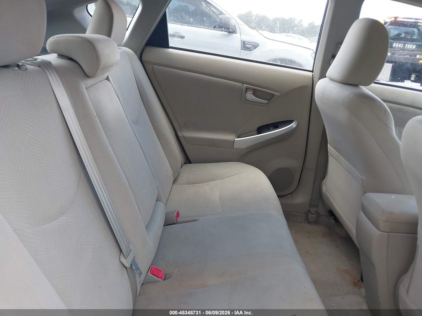 2010 Toyota Prius VIN JTDKN3DU7A0030008 IAAI salvage auction — NORMAL WEAR, Clear (Georgia), sold $825 on 2026-07-21 (photo 8)