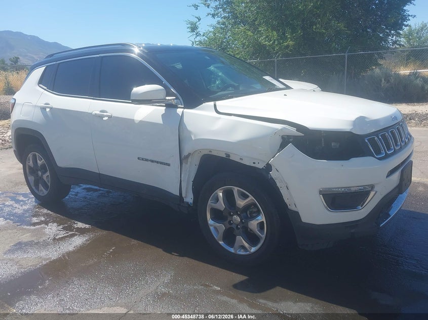 2021 Jeep Compass VIN 3C4NJDCB9MT591199 IAAI salvage auction — SIDE, Salvage (Nevada), sold $4,050 on 2026-07-10 (photo 1)