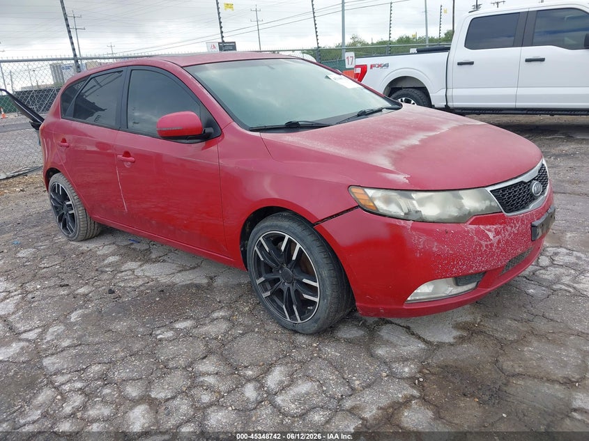 2013 Kia Forte VIN KNAFW5A3XD5668862 IAAI salvage auction — NORMAL WEAR, Original (Texas), sold $175 on 2026-07-29 (photo 1)