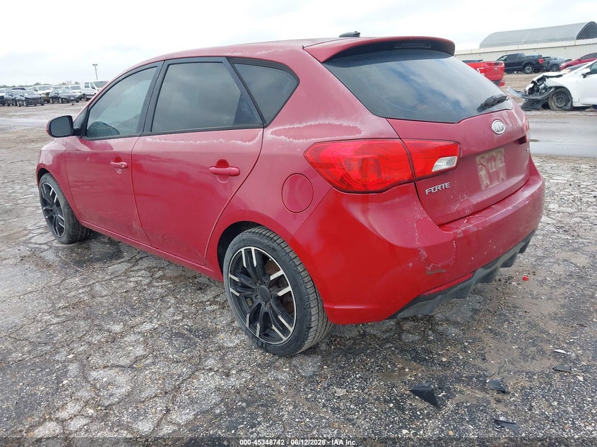 2013 Kia Forte VIN KNAFW5A3XD5668862 IAAI salvage auction — NORMAL WEAR, Original (Texas), sold $175 on 2026-07-29 (photo 3)