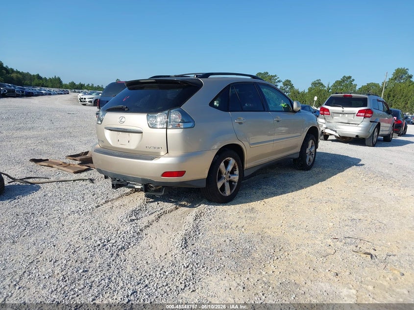2004 Lexus Rx VIN JTJHA31U140063730 IAAI salvage auction — LEFT SIDE, Rebuildable (Florida), sold $950 on 2026-07-09 (photo 4)