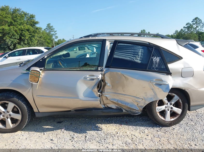 2004 Lexus Rx VIN JTJHA31U140063730 IAAI salvage auction — LEFT SIDE, Rebuildable (Florida), sold $950 on 2026-07-09 (photo 6)