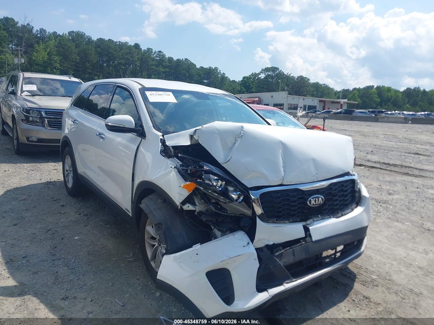 2019 Kia Sorento VIN 5XYPGDA52KG559106 IAAI salvage auction — FRONT END, Salvage (Georgia), sold $1,850 on 2026-07-14 (photo 1)