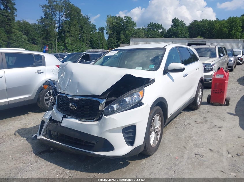2019 Kia Sorento VIN 5XYPGDA52KG559106 IAAI salvage auction — FRONT END, Salvage (Georgia), sold $1,850 on 2026-07-14 (photo 2)