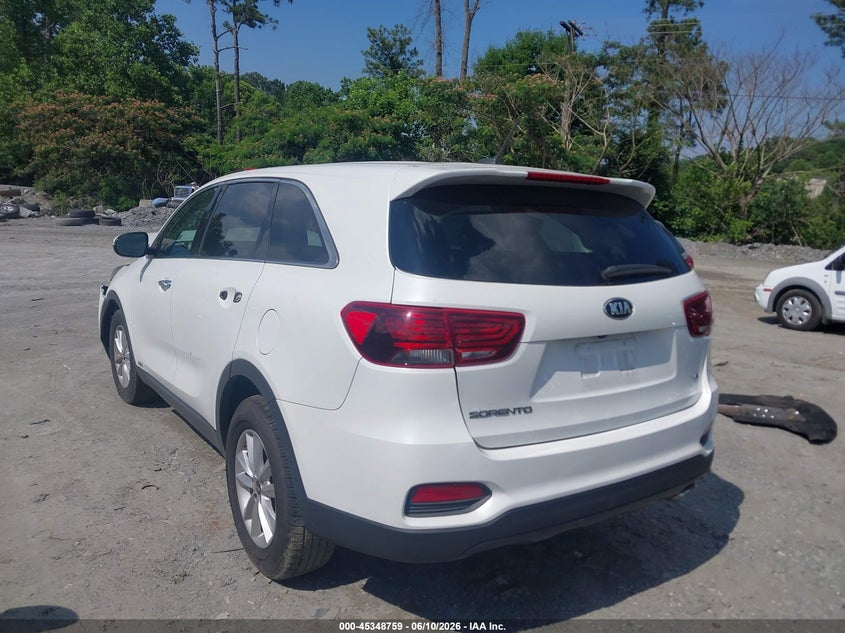 2019 Kia Sorento VIN 5XYPGDA52KG559106 IAAI salvage auction — FRONT END, Salvage (Georgia), sold $1,850 on 2026-07-14 (photo 3)