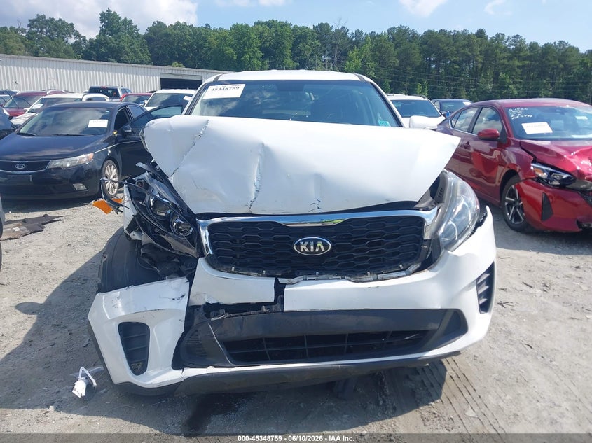 2019 Kia Sorento VIN 5XYPGDA52KG559106 IAAI salvage auction — FRONT END, Salvage (Georgia), sold $1,850 on 2026-07-14 (photo 6)