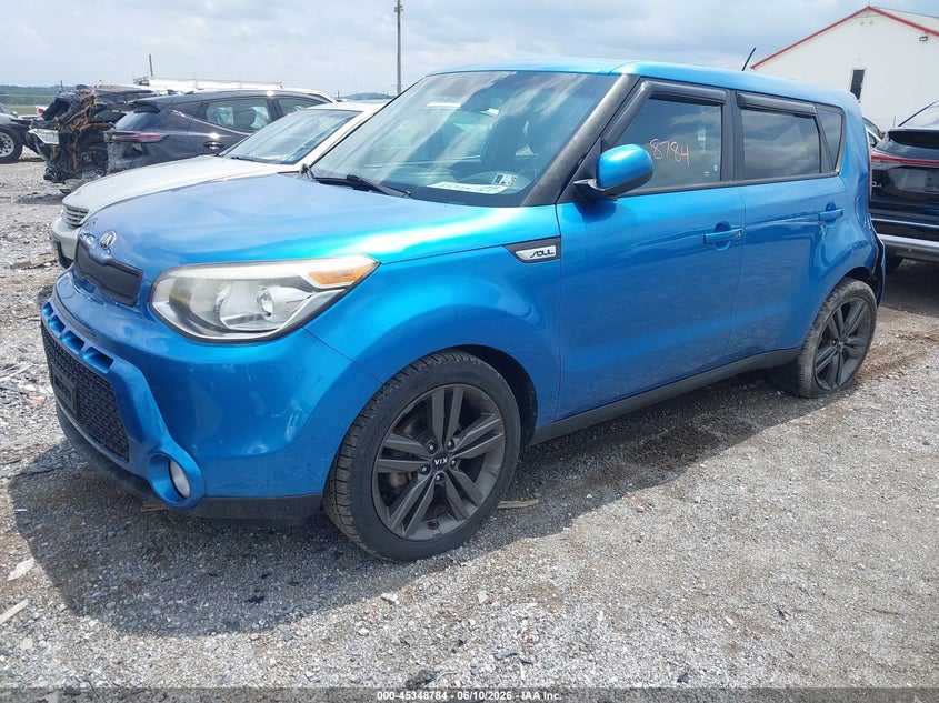 2015 Kia Soul VIN KNDJP3A59F7149261 IAAI salvage auction — REAR END, Salvage Title, sold $800 on 2026-07-15 (photo 2)