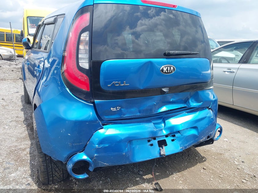 2015 Kia Soul VIN KNDJP3A59F7149261 IAAI salvage auction — REAR END, Salvage Title, sold $800 on 2026-07-15 (photo 6)