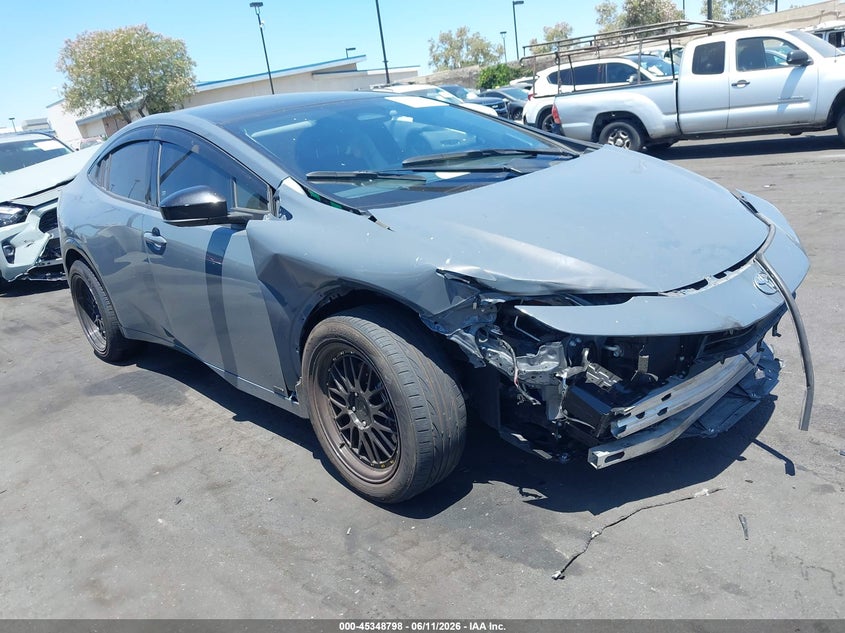 2023 Toyota Prius VIN JTDADABU5P3006724 IAAI salvage auction — FRONT END, Wait Title, sold $8,075 on 2026-07-31 (photo 1)