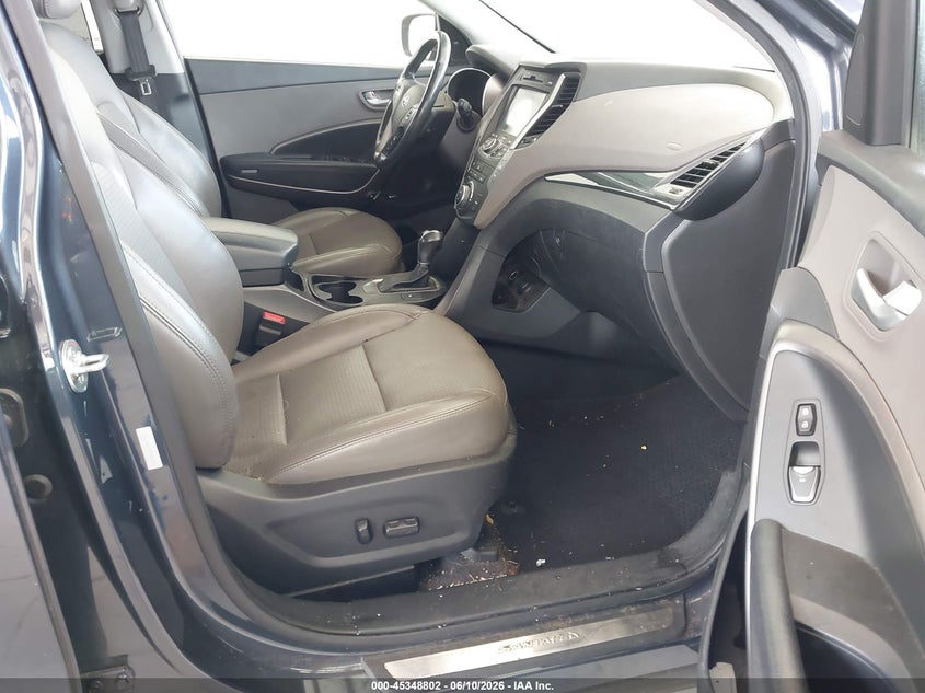 2013 Hyundai Santa fe VIN 5XYZWDLA4DG046092 IAAI salvage auction — REAR END, Bill Of Sale (Washington), sold $1,650 on 2026-07-22 (photo 5)