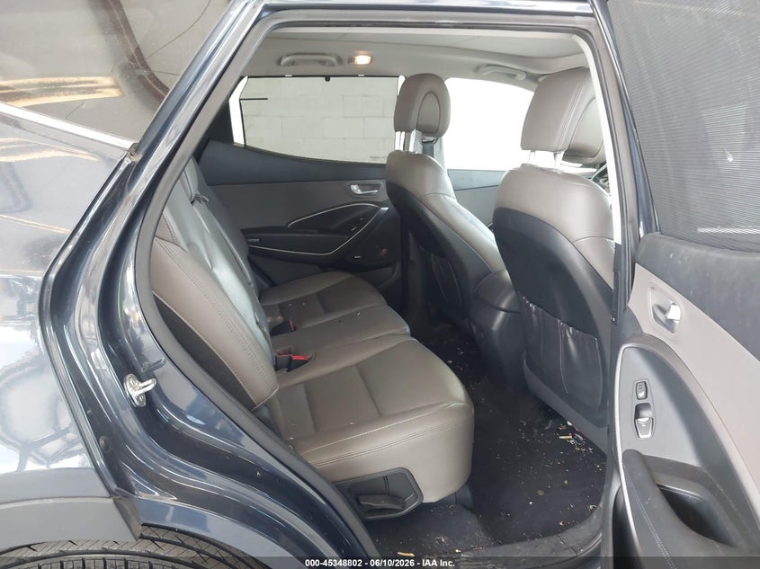 2013 Hyundai Santa fe VIN 5XYZWDLA4DG046092 IAAI salvage auction — REAR END, Bill Of Sale (Washington), sold $1,650 on 2026-07-22 (photo 8)
