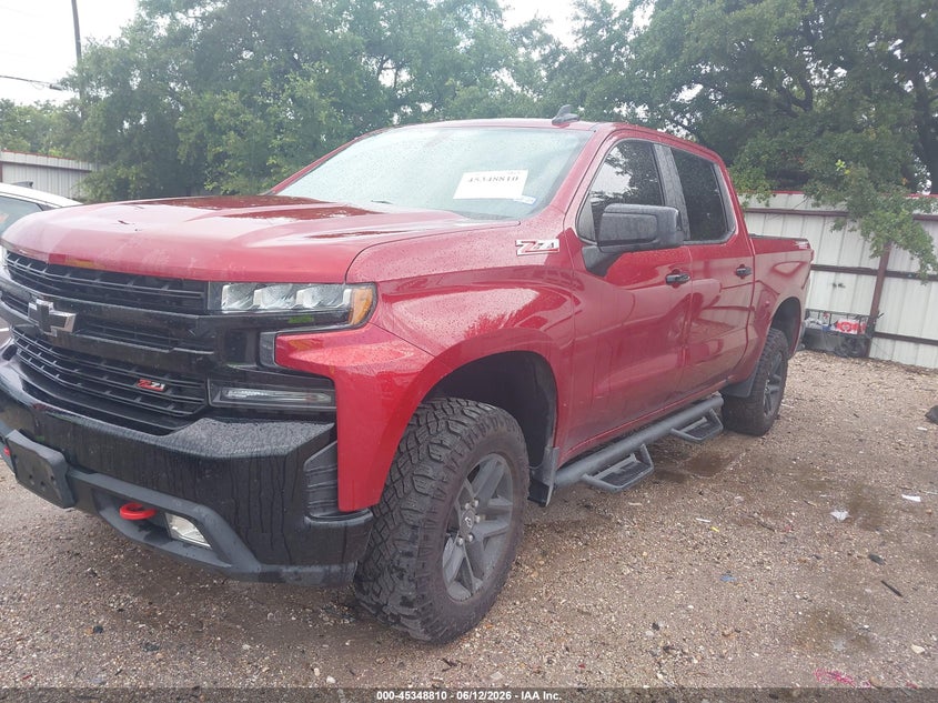 2020 Chevrolet Silverado VIN 3GCPYFED1LG115499 IAAI salvage auction — WATER/FLOOD, Salvage Title, sold $9,400 on 2026-07-30 (photo 2)