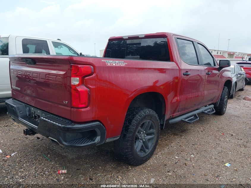 2020 Chevrolet Silverado VIN 3GCPYFED1LG115499 IAAI salvage auction — WATER/FLOOD, Salvage Title, sold $9,400 on 2026-07-30 (photo 4)