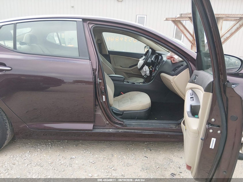 2014 Kia Optima VIN 5XXGM4A75EG345553 IAAI salvage auction — FRONT END, Salvage (Ohio), sold $650 on 2026-07-08 (photo 5)