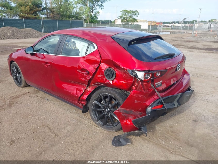 2024 Mazda 3 VIN JM1BPAKM8R1714931 IAAI salvage auction — LEFT SIDE, Salvage Title, sold $2,950 on 2026-09-25 (photo 6)