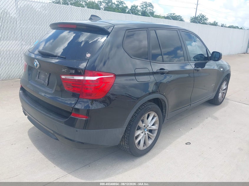 2014 BMW X3 VIN 5UXWX9C57E0D43589 IAAI salvage auction — ELECTRICAL, Clear (Montana), sold $500 on 2026-07-24 (photo 4)