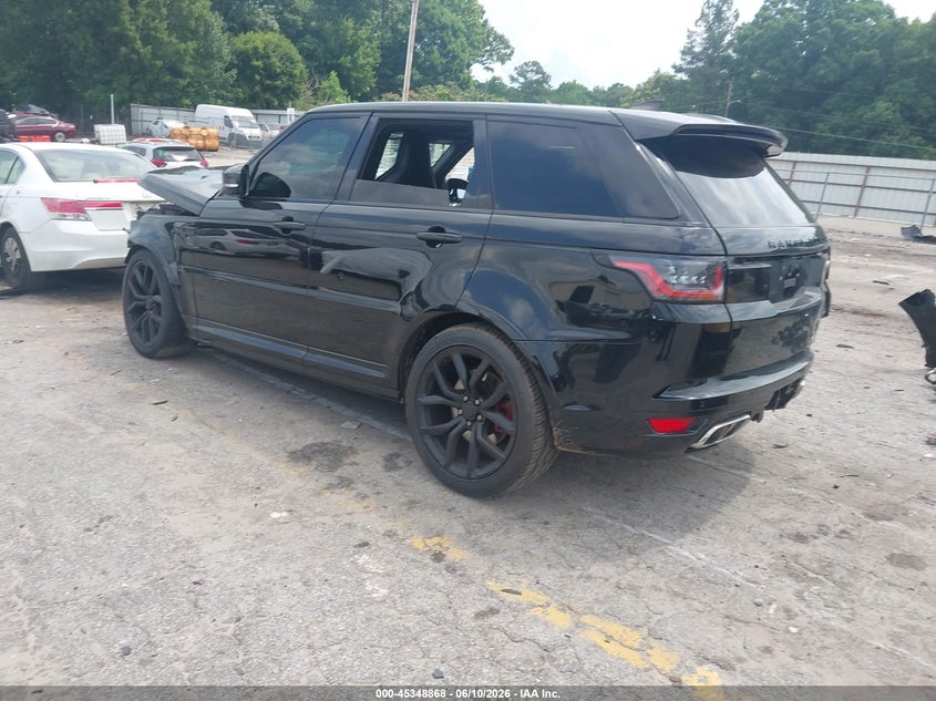2020 Land rover Range rover sport VIN SALWZ2RE4LA717132 IAAI salvage auction — FRONT & REAR, Salvage Title, sold $14,800 on 2026-08-19 (photo 3)