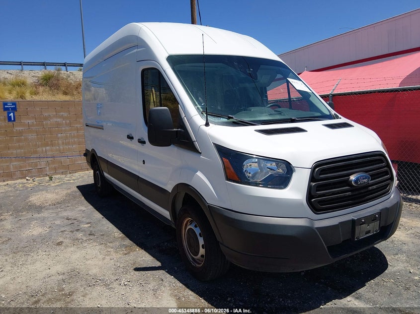 2019 Ford Transit-350 VIN 1FTBW2XM4KKB08415 IAAI salvage auction — SIDE, Sf97 (California), sold $19,300 on 2026-07-28 (photo 1)