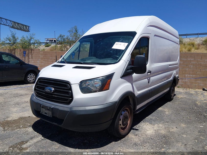 2019 Ford Transit-350 VIN 1FTBW2XM4KKB08415 IAAI salvage auction — SIDE, Sf97 (California), sold $19,300 on 2026-07-28 (photo 2)