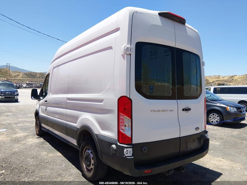 2019 Ford Transit-350 VIN 1FTBW2XM4KKB08415 IAAI salvage auction — SIDE, Sf97 (California), sold $19,300 on 2026-07-28 (photo 3)