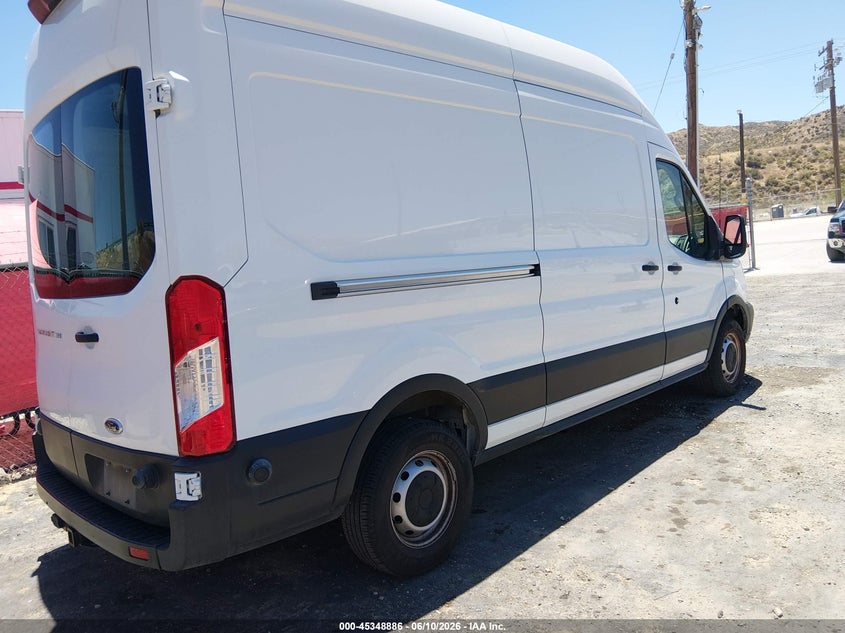 2019 Ford Transit-350 VIN 1FTBW2XM4KKB08415 IAAI salvage auction — SIDE, Sf97 (California), sold $19,300 on 2026-07-28 (photo 4)