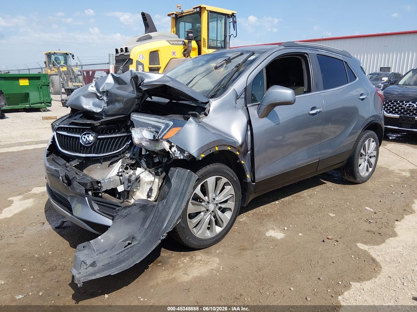 2020 Buick Encore VIN KL4CJASB7LB010431 IAAI salvage auction — FRONT END, Salvage (Kansas), sold $400 on 2026-07-18 (photo 2)