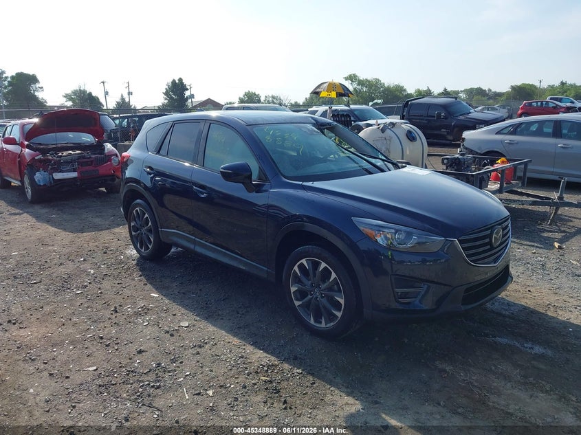 2016 Mazda Cx-5 VIN JM3KE4DY1G0805637 IAAI salvage auction — ROOF, Salvage Title, sold $3,900 on 2026-07-21 (photo 1)