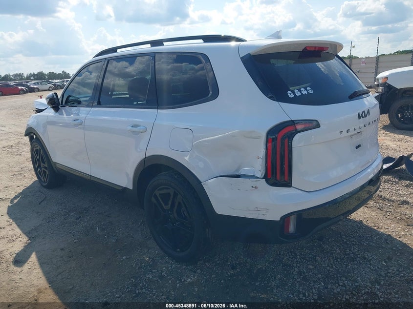 2025 Kia Telluride VIN 5XYP5DGC6SG633526 IAAI salvage auction — FRONT END, Salvage (Alabama), sold $25 on 2026-07-28 (photo 3)
