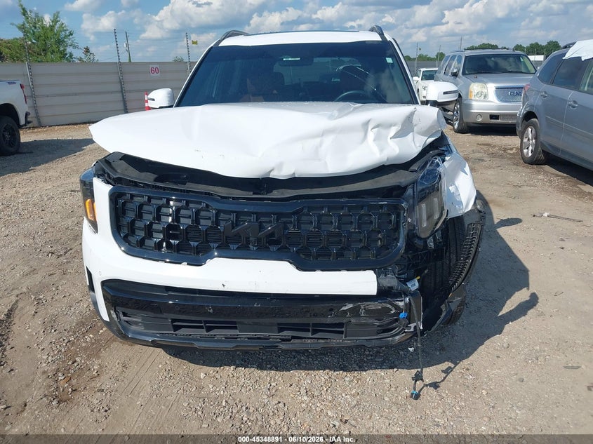 2025 Kia Telluride VIN 5XYP5DGC6SG633526 IAAI salvage auction — FRONT END, Salvage (Alabama), sold $25 on 2026-07-28 (photo 6)