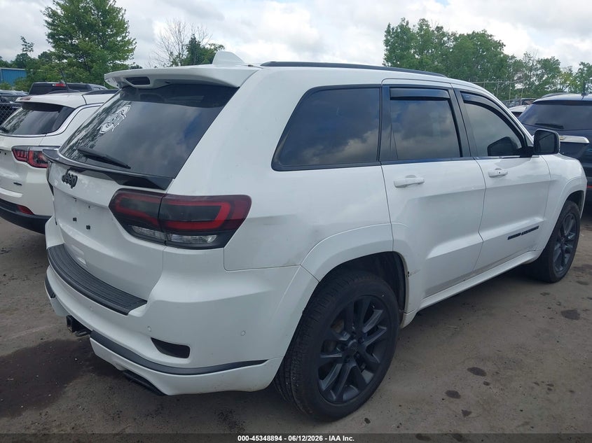 2019 Jeep Grand cherokee VIN 1C4RJFCG4KC558757 IAAI salvage auction — HAIL, Salvage Title, sold $5,500 on 2026-07-21 (photo 4)