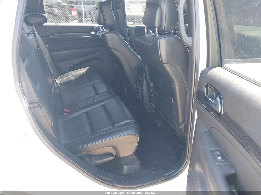 2019 Jeep Grand cherokee VIN 1C4RJFCG4KC558757 IAAI salvage auction — HAIL, Salvage Title, sold $5,500 on 2026-07-21 (photo 8)