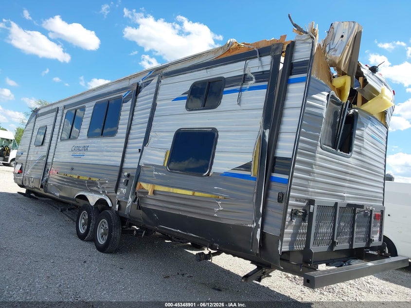 2022 Coachmen Catalina VIN 5ZT2CAZB6NX025282 IAAI salvage auction — REAR END, Junk Bill Of Sale Mv2459 (Wisconsin), sold $200 on 2026-07-15 (photo 3)