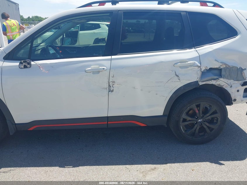 2019 Subaru Forester VIN JF2SKAPC7KH564629 IAAI salvage auction — SIDE, Clear (Indiana), sold $5,000 on 2026-07-17 (photo 6)