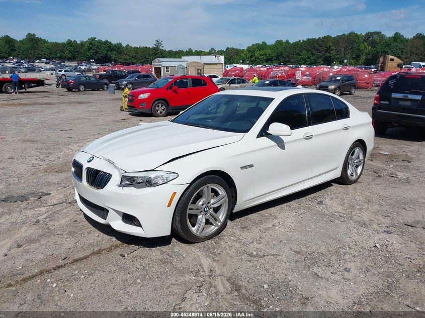 2012 BMW 5er VIN WBAFR7C51CC816814 IAAI salvage auction — FRONT END, Salvage (Georgia), sold $3,700 on 2026-07-11 (photo 2)