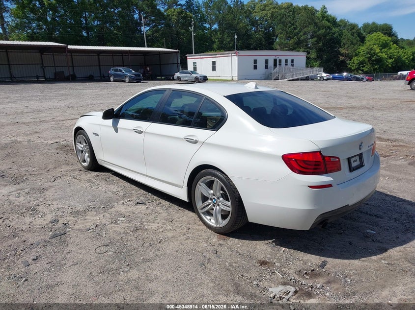 2012 BMW 5er VIN WBAFR7C51CC816814 IAAI salvage auction — FRONT END, Salvage (Georgia), sold $3,700 on 2026-07-11 (photo 3)