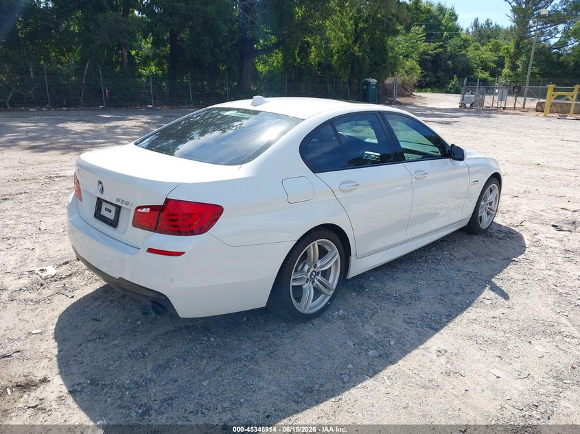 2012 BMW 5er VIN WBAFR7C51CC816814 IAAI salvage auction — FRONT END, Salvage (Georgia), sold $3,700 on 2026-07-11 (photo 4)