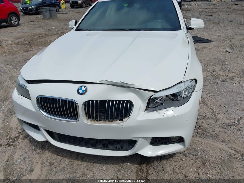 2012 BMW 5er VIN WBAFR7C51CC816814 IAAI salvage auction — FRONT END, Salvage (Georgia), sold $3,700 on 2026-07-11 (photo 6)