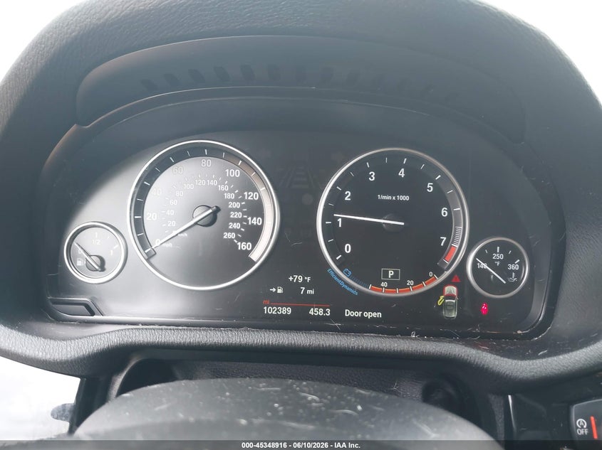 2017 BMW X3 VIN 5UXWX9C36H0T24922 IAAI salvage auction — UNKNOWN, Salvage Title, sold $3,000 on 2026-07-24 (photo 7)
