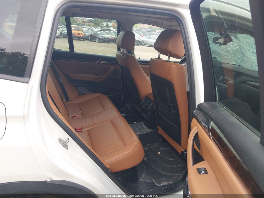 2017 BMW X3 VIN 5UXWX9C36H0T24922 IAAI salvage auction — UNKNOWN, Salvage Title, sold $3,000 on 2026-07-24 (photo 8)