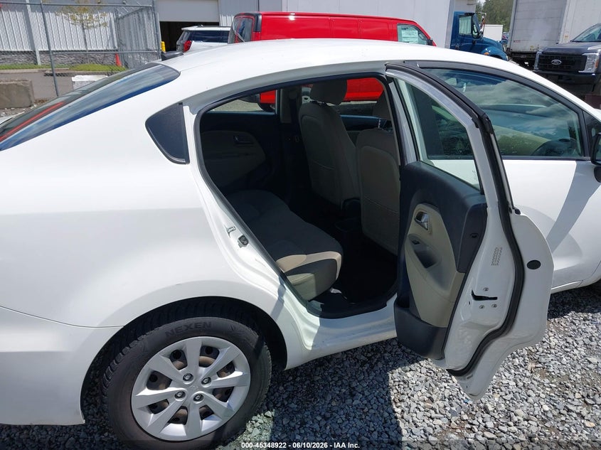 2016 Kia Rio VIN KNADM4A32G6531825 IAAI salvage auction — FRONT END, Bill Of Sale (Washington), sold $275 on 2026-07-08 (photo 8)