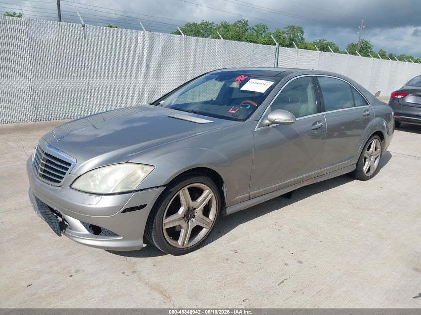 2008 Mercedes-benz S class VIN WDDNG71XX8A211708 IAAI salvage auction — NORMAL WEAR, Clear (Montana), sold $725 on 2026-07-20 (photo 2)